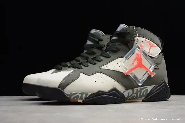Official Maikesneakers x Air Patta Jordan 7 AT3375-100 Icicle 0503